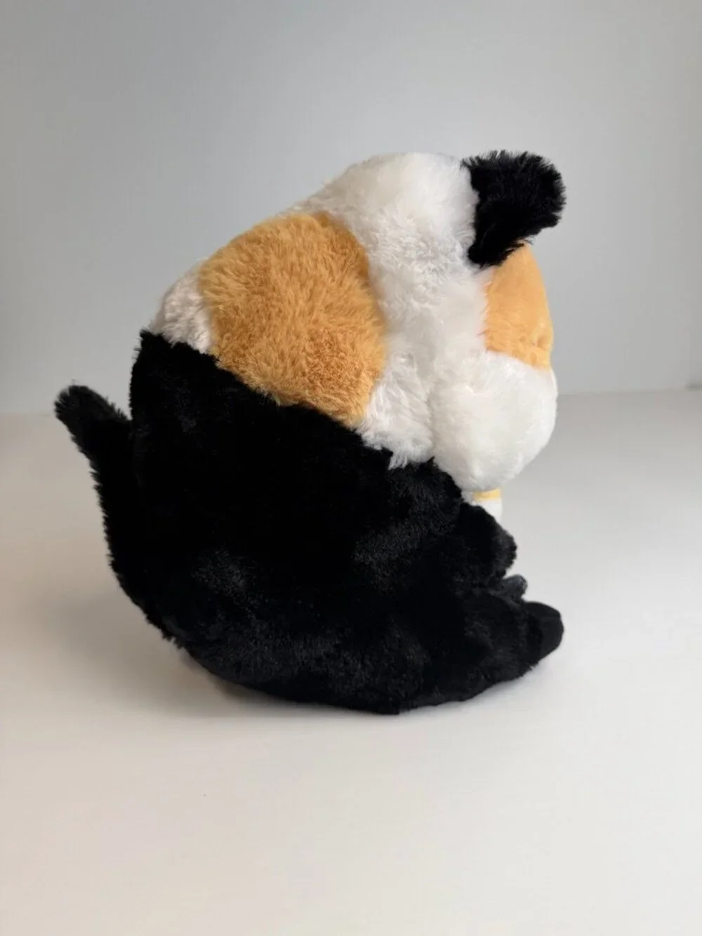 Nanco Belly Buddy Plush Calico Cat Stuffed Animal Toy Collect Holiday Party Ex